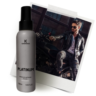 Desodorante K Constancio Perf Platinum 120Ml 