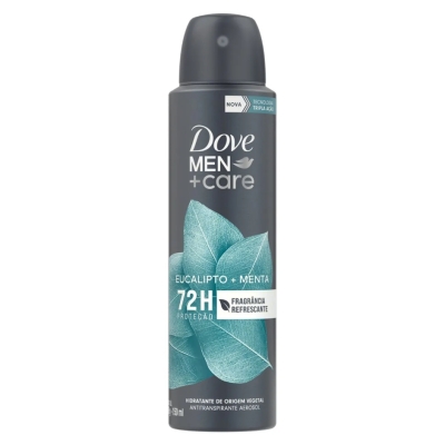 Desodorante antitranspirante aerosol dove men +care eucalipto e menta 150ml