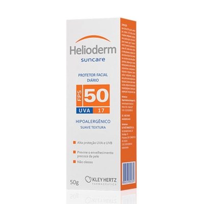 Helioderm facial fps50 sem cor 50g kley hertz