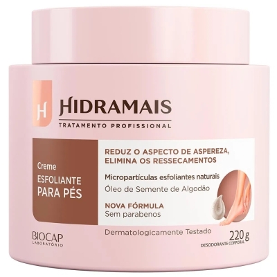 Hidratante Hidramais Esfoliantes Para Os Pés 220g