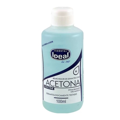 Removedor de esmaltes ideal acetona 100mL