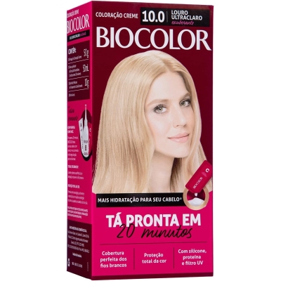 Tinta Biocolor Mini Kit 10.0 Super Louro Exuberante