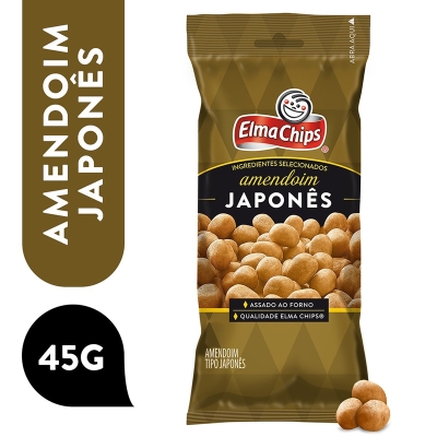 Amendoim Japones elma chips 45g