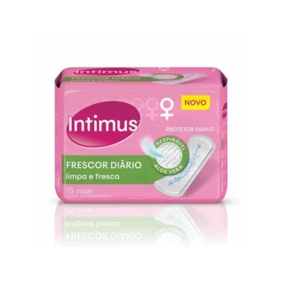 Abs intimus prot diario c/perf 15 un