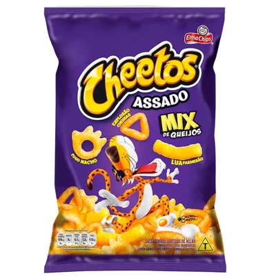 Salgadinho cheetos mix de queijos com 41g