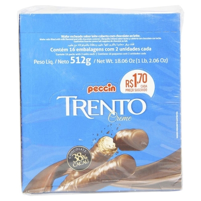 Choc Trento Waffer Creme 32G 