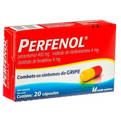 Perfenol 20 capsulas uniao quimica