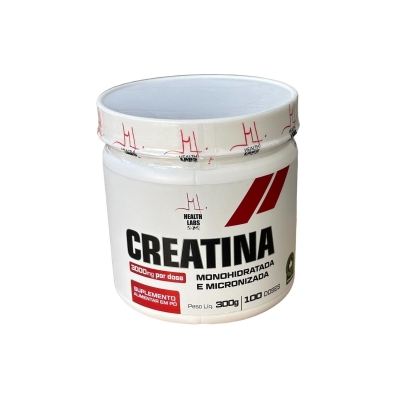 Creatina Monohidratada Micronizada Health Labs 300G 