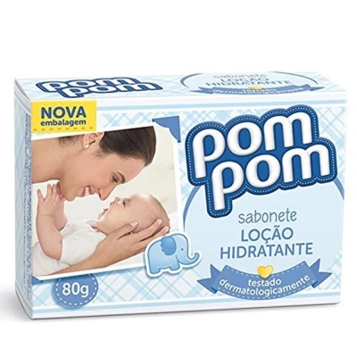 Sabonete Pompom Loção Hidratante 80G