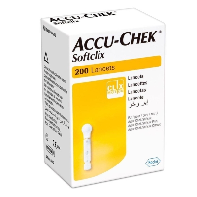 Lancetas accu-chek softclix 25un