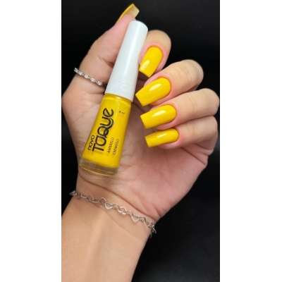 Esmalte novo toque amarelo cremoso 8ml,