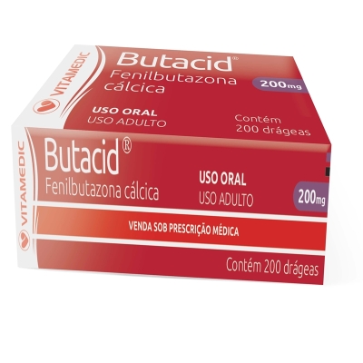 Butacid 200mg 20cpr,