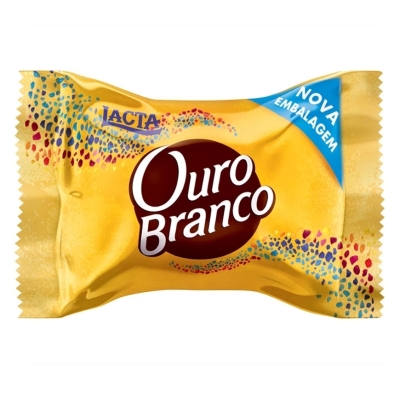 Bombom ouro Branco 1 unidade com 25g