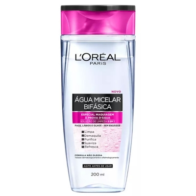 Agua micelar bifasica loreal paris 200ml