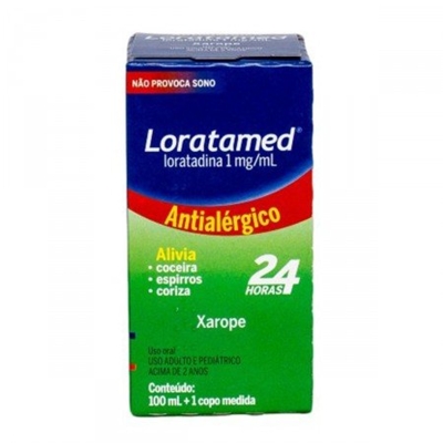 Loratamed xarope 1mg/ml 100ml cimed (loratadina)