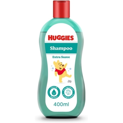 Shampoo Huggies Turma da Monica extra Suave leve 400mL pague 350mL