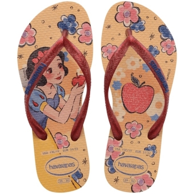 Chinelo Havaianas Kids Slim Princess 33/34