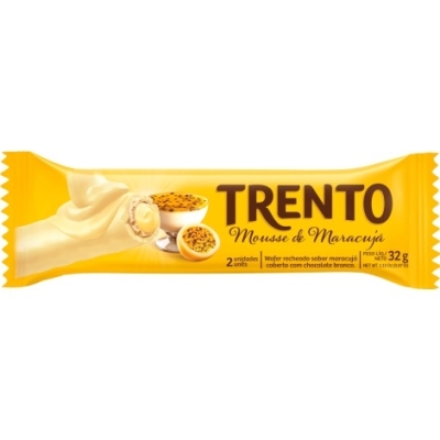 Chocolate trento waffer mousse de maracuja 32g