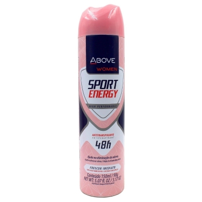 Desodorante above aero women sport energy 150ml