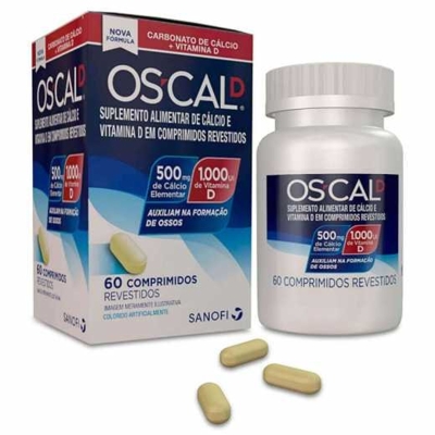 %os-cal d mobility 500mg+1000mg 60 comprimidos (calcio+vitamina d)