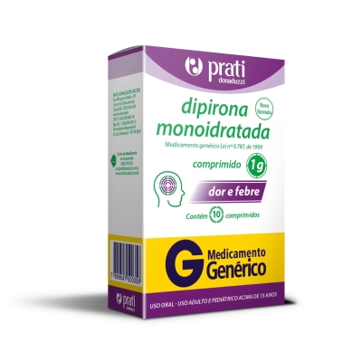 Dipirona 1g 10 comprimidos prati donaduzzi