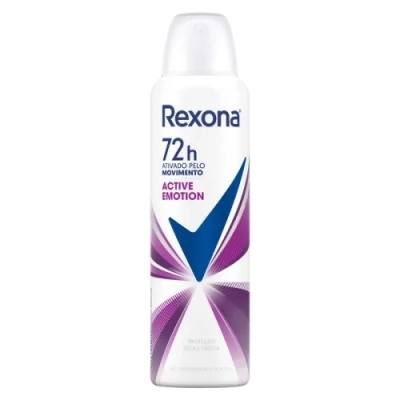 Desodorante antitranspirante aerosol rexona active emotion 150ml