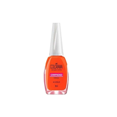 Esmalte colorama vermelho 40 graus,