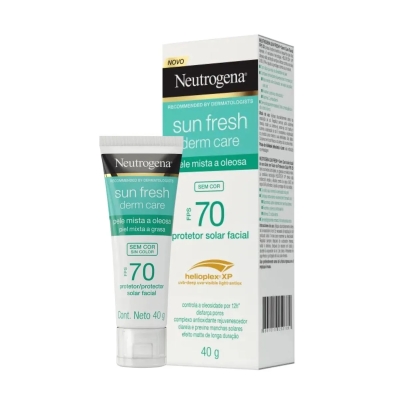 Neutrogena sun fresh facial oil f70 40 gramas