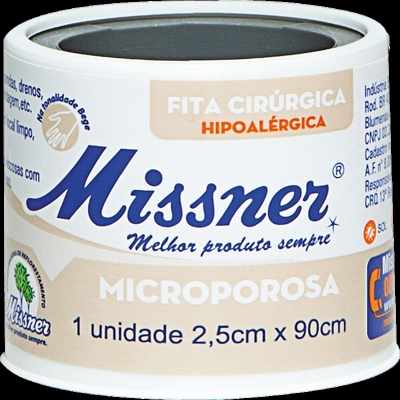 Fita microp bege 2,5 x 0,90 missner