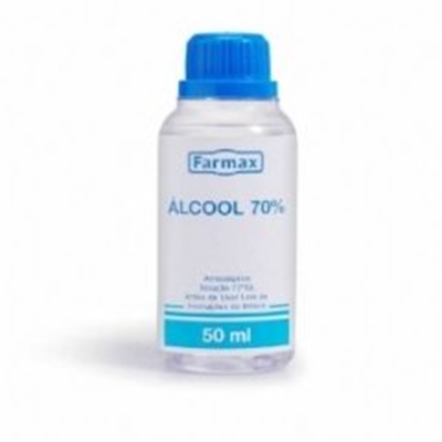 Alcool 70% Antisseptico 50Ml Farmax 