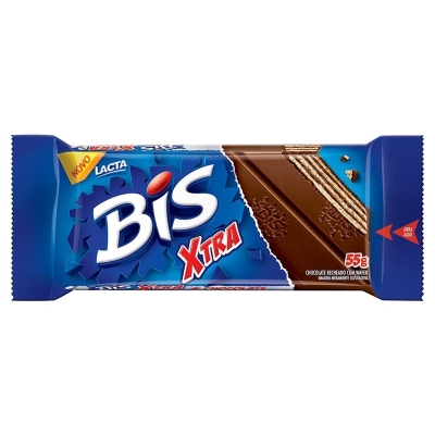 Chocolate bis lacta xtra black 45g 