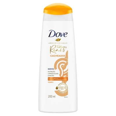 Sh dove texturas reais cacheados 200ml