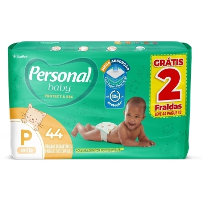 Fralda Personal Baby Protect & Sec P 44 und