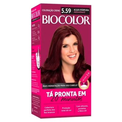 Tintura creme Biocolor mini, n 5.59 acaju purpura deslumbrante