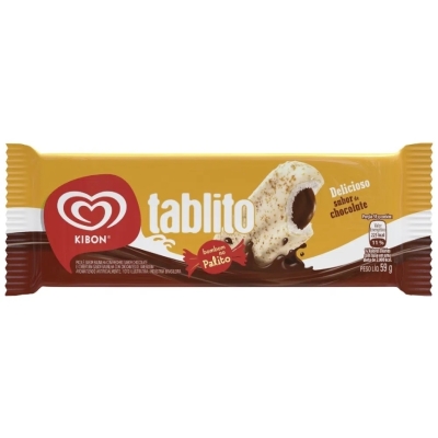 Sorvete Kibon Tablito picole com 59g