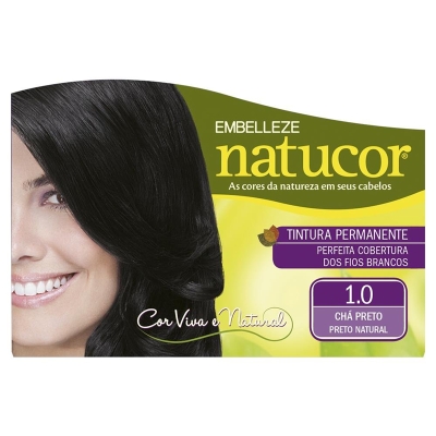 Tintura Natucor 1.0 Preto Natural 