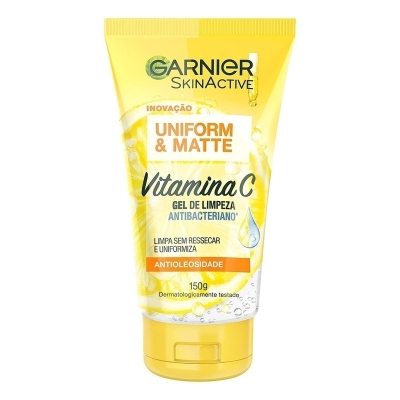 Gel limpeza facial garnier antibac matte 150g