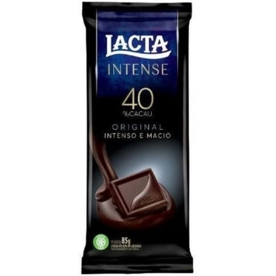 Chocolate lacta intense 40% cacau 85g