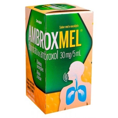 Ambroxmel xarope adulto 30mg/5ml 120ml cimed (ambroxol)