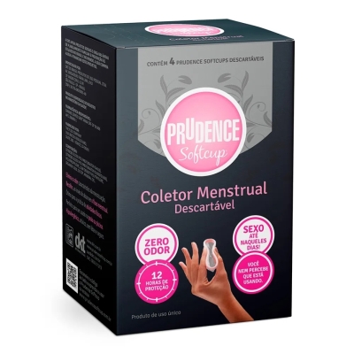 Coletor Menstrual Softcup 4 Unidades