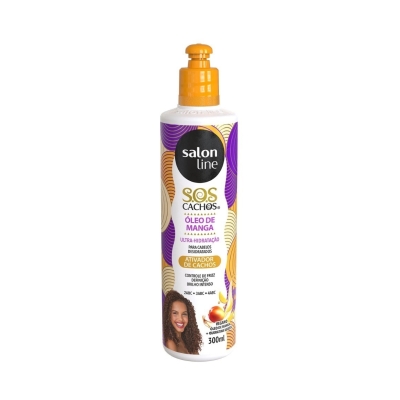  Ativador de cachos Salon Line Super Óleos de 300mL 315g