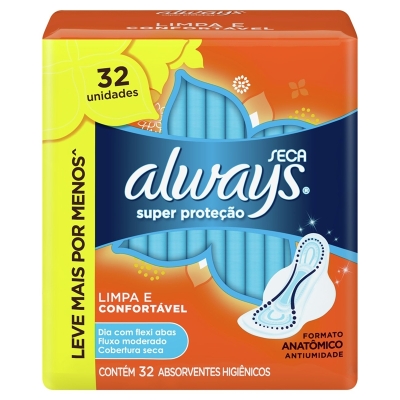 Abs always super protecao seca 32un