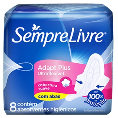 Abs sempre livre adapt plus ultra suave c/abas 08un