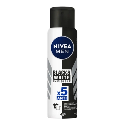 Desodorante nivea aero b w invisible men 150ml