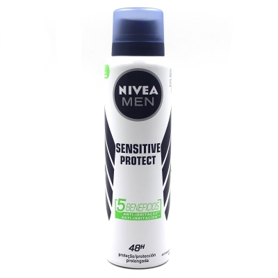 Desodorante nivea aero sensitive protect men 150ml