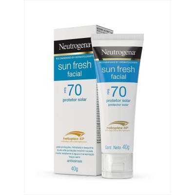 Neutrogena fps70 facial sun fresh 40 gramas