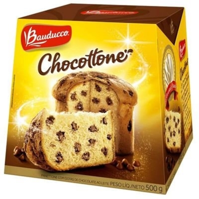 Panettone bauducco chocottone gotas 500g