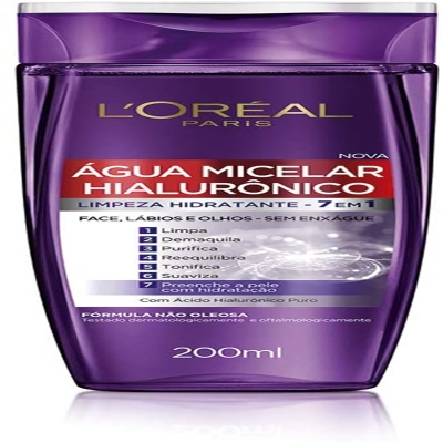 Agua micelar loreal hialuronico 200ml