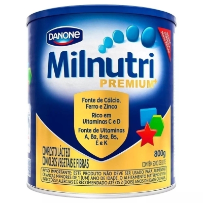 Composto Lacteo infantil Milnutri Premium+ 800g