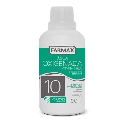 Agua Oxigenada Cremosa Farmax 10Vl 90Ml 